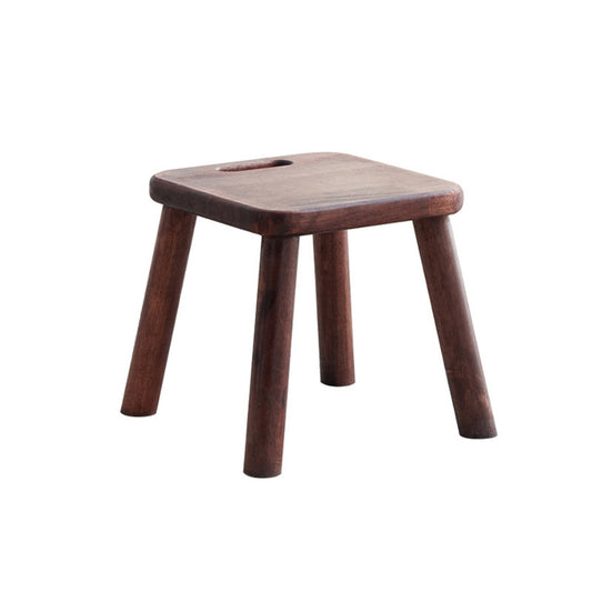 Carrying small stool household low stool all solid wood small bench